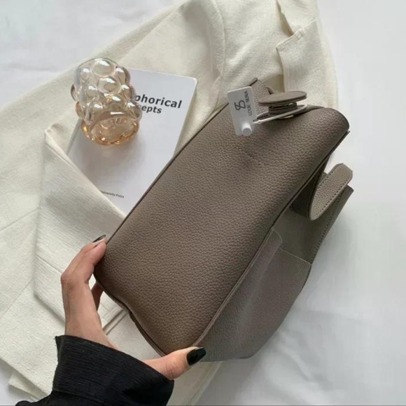 Brand New Women Faux  Leather Bucket  Shoulder Messager Handbag - Picture 5 of 7